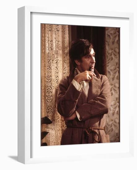 The Private Life Of Sherlock Holmes, Robert Stephens, 1970-null-Framed Photo