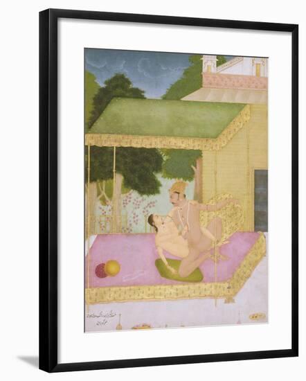 The Private Pleasure of Prince Dara Shikoh-null-Framed Giclee Print