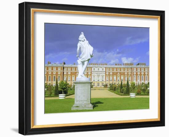 The Privy Garden, Hampton Court Palace, Hampton Court, Surrey, England, UK-John Miller-Framed Photographic Print