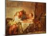 The Prize of a Kiss, 1760-Jean-Honoré Fragonard-Mounted Giclee Print