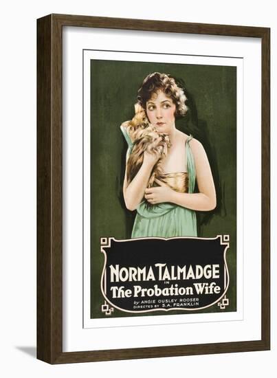 The Probation Wife-null-Framed Art Print