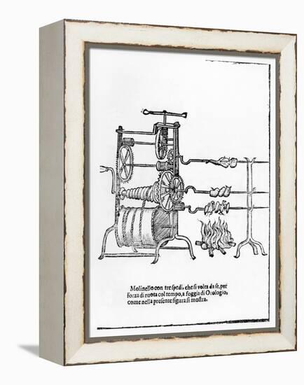 The Procedure for Spit Roasting-null-Framed Premier Image Canvas