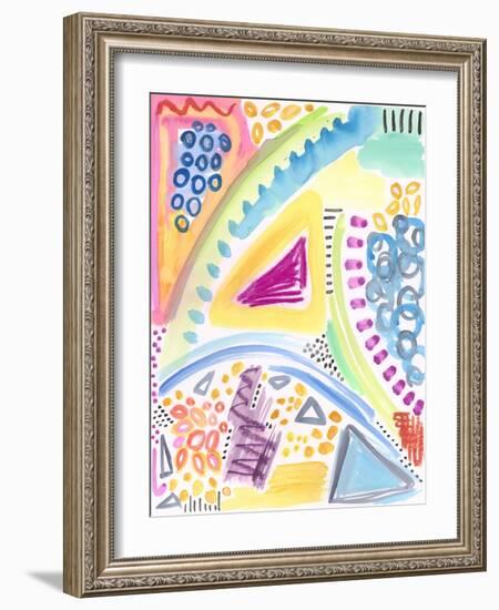 The Process - Watercolor-Jennifer McCully-Framed Giclee Print