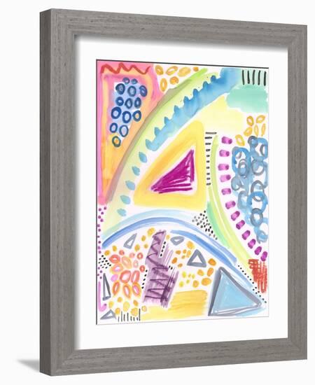 The Process - Watercolor-Jennifer McCully-Framed Giclee Print