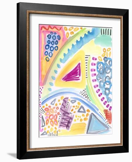 The Process - Watercolor-Jennifer McCully-Framed Giclee Print