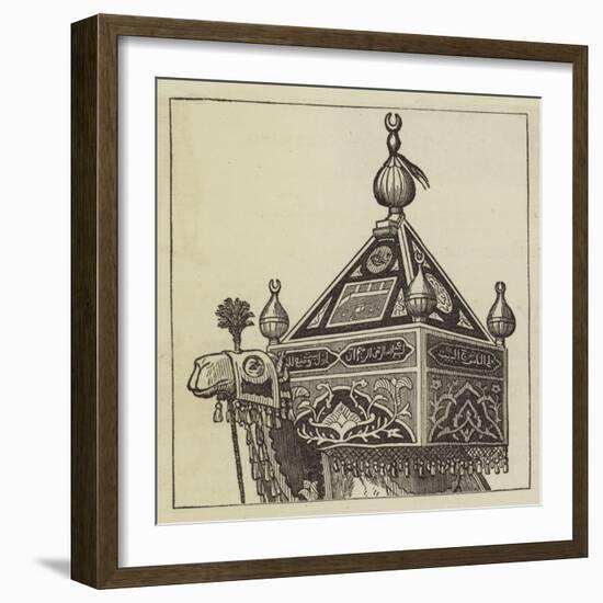 The Procession of the Holy Carpet-null-Framed Giclee Print