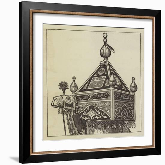 The Procession of the Holy Carpet-null-Framed Giclee Print