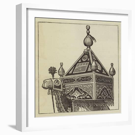 The Procession of the Holy Carpet-null-Framed Giclee Print