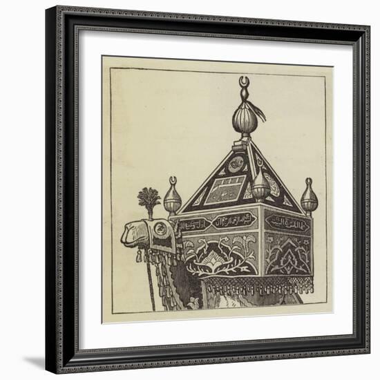 The Procession of the Holy Carpet-null-Framed Giclee Print