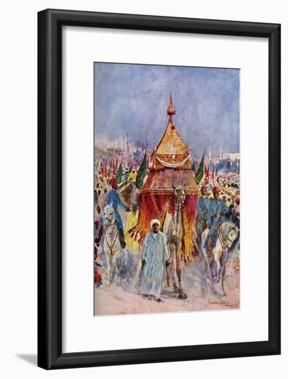 The Procession of the Mahmal, Cairo, Egypt-null-Framed Giclee Print