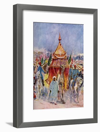 The Procession of the Mahmal, Cairo, Egypt-null-Framed Giclee Print