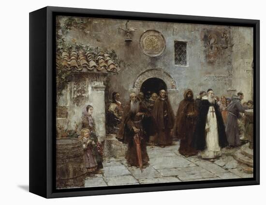 The Procession-Jose Benlliure Y Gil-Framed Premier Image Canvas