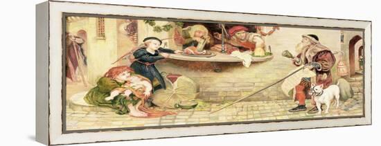 The Proclamation Regarding Weights and Measures, 1889-Ford Madox Brown-Framed Premier Image Canvas