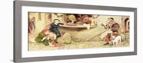 The Proclamation Regarding Weights and Measures, 1889-Ford Madox Brown-Framed Giclee Print