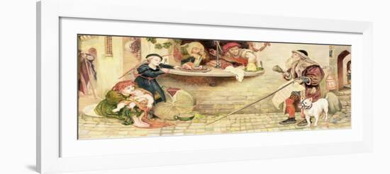 The Proclamation Regarding Weights and Measures, 1889-Ford Madox Brown-Framed Giclee Print