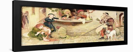 The Proclamation Regarding Weights and Measures, 1889-Ford Madox Brown-Framed Giclee Print