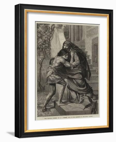 The Prodigal's Return-Sir Edward John Poynter-Framed Giclee Print