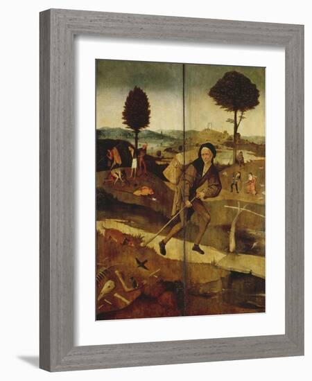 The Prodigal Son, Aussenseiten Der Fluegel Zum Heuwagen-Hieronymus Bosch-Framed Giclee Print