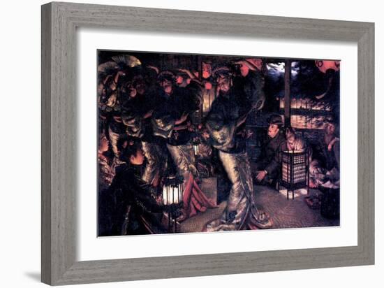 The Prodigal Son in Modern Life - in Foreign Countries-James Tissot-Framed Art Print