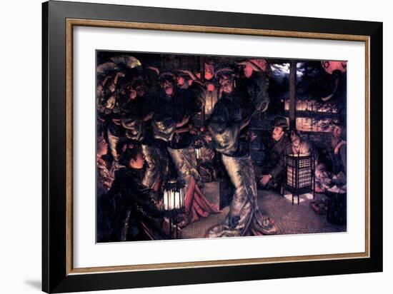 The Prodigal Son in Modern Life - in Foreign Countries-James Tissot-Framed Art Print