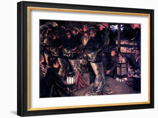 The Prodigal Son in Modern Life - in Foreign Countries-James Tissot-Framed Art Print