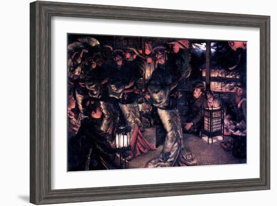 The Prodigal Son In Modern Life - In Foreign Countries-James Tissot-Framed Art Print