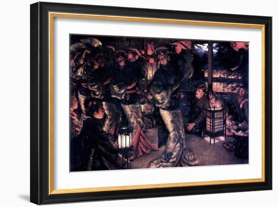 The Prodigal Son In Modern Life - In Foreign Countries-James Tissot-Framed Art Print