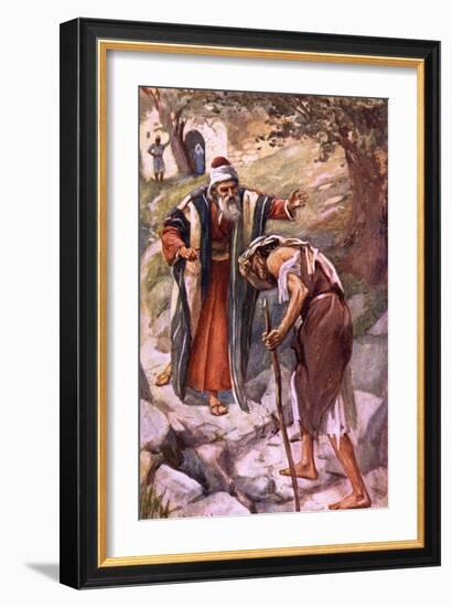 The Prodigal Son-Harold Copping-Framed Giclee Print