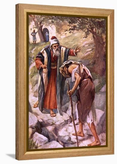 The Prodigal Son-Harold Copping-Framed Premier Image Canvas