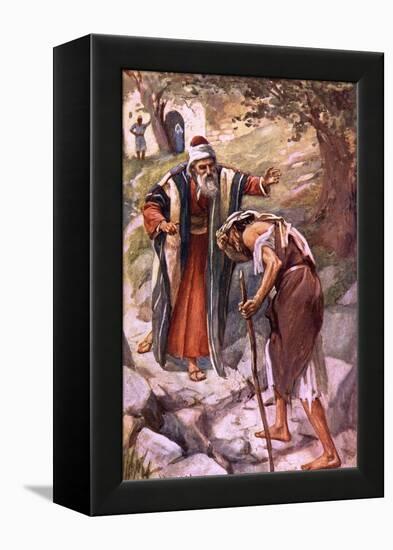 The Prodigal Son-Harold Copping-Framed Premier Image Canvas