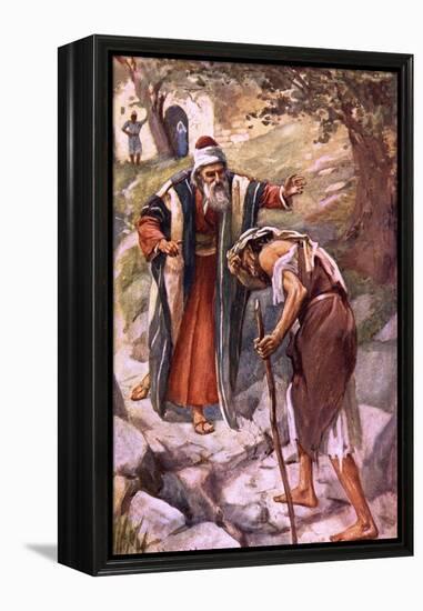 The Prodigal Son-Harold Copping-Framed Premier Image Canvas