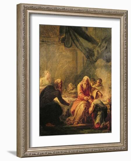 The Prodigal Son-Jean-Honoré Fragonard-Framed Giclee Print