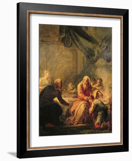 The Prodigal Son-Jean-Honoré Fragonard-Framed Giclee Print