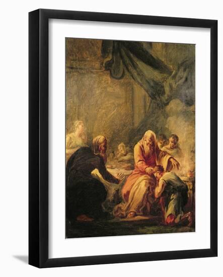 The Prodigal Son-Jean-Honoré Fragonard-Framed Giclee Print