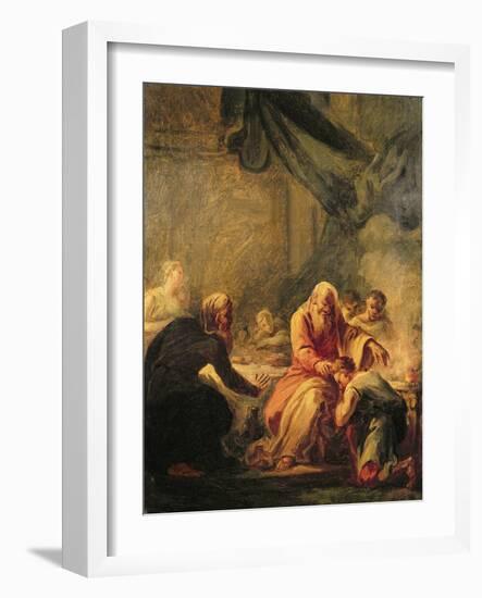 The Prodigal Son-Jean-Honoré Fragonard-Framed Giclee Print