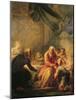 The Prodigal Son-Jean-Honoré Fragonard-Mounted Giclee Print