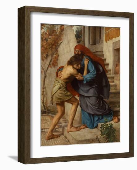 The Prodigals Return, 1869-Edward John Poynter-Framed Giclee Print