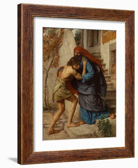 The Prodigals Return, 1869-Edward John Poynter-Framed Giclee Print