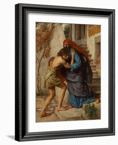 The Prodigals Return, 1869-Edward John Poynter-Framed Giclee Print