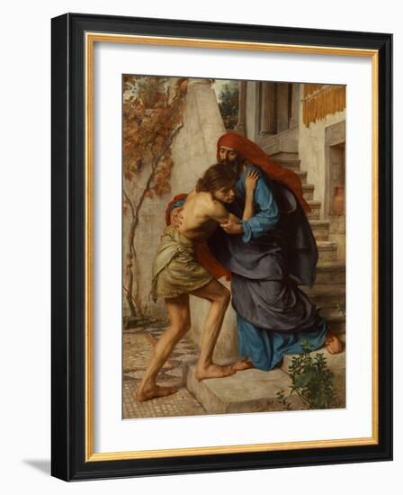 The Prodigals Return, 1869-Edward John Poynter-Framed Giclee Print