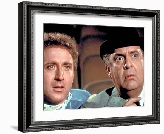 The Producers, Gene Wilder, Zero Mostel, 1968-null-Framed Photo