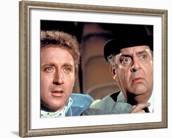 The Producers, Gene Wilder, Zero Mostel, 1968-null-Framed Photo