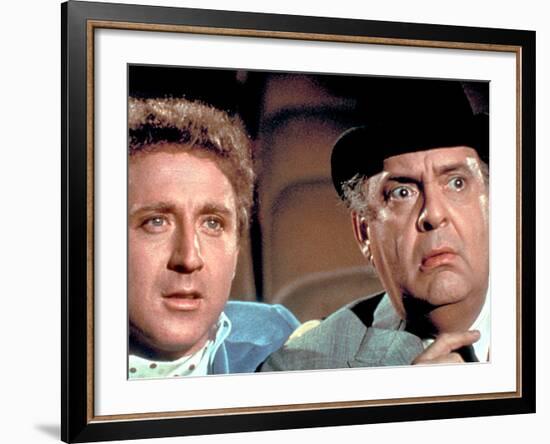 The Producers, Gene Wilder, Zero Mostel, 1968-null-Framed Photo