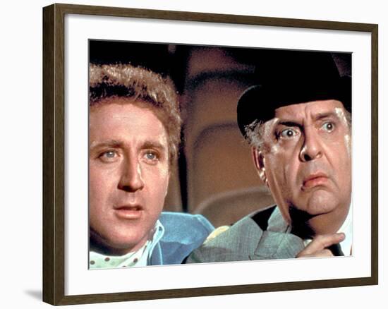 The Producers, Gene Wilder, Zero Mostel, 1968-null-Framed Photo