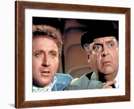 The Producers, Gene Wilder, Zero Mostel, 1968-null-Framed Photo