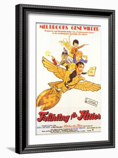 The Producers, German Movie Poster, 1968-null-Framed Art Print