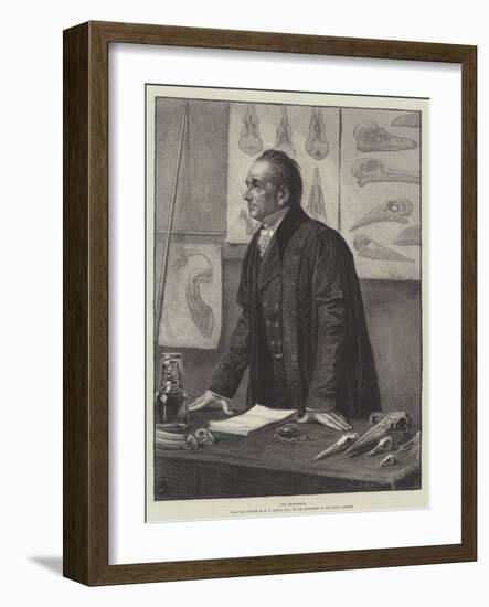 The Professor-Henry Stacey Marks-Framed Giclee Print