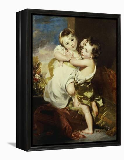 The Proffered Kiss-Thomas Lawrence-Framed Premier Image Canvas