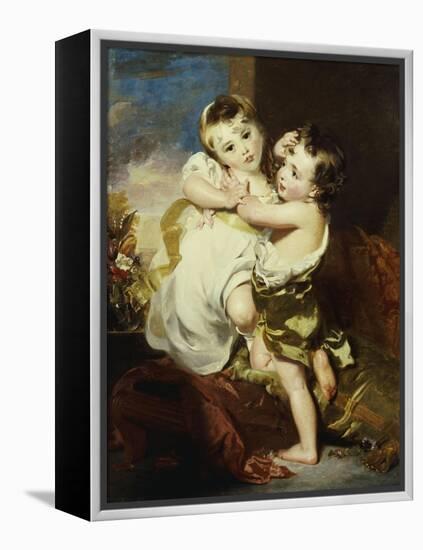 The Proffered Kiss-Thomas Lawrence-Framed Premier Image Canvas