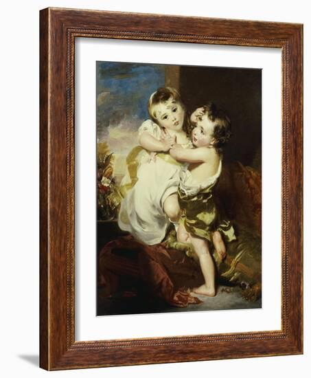 The Proffered Kiss-Thomas Lawrence-Framed Giclee Print